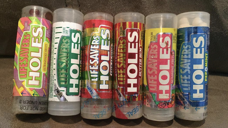 Life Savers holes in tubes in several flavors