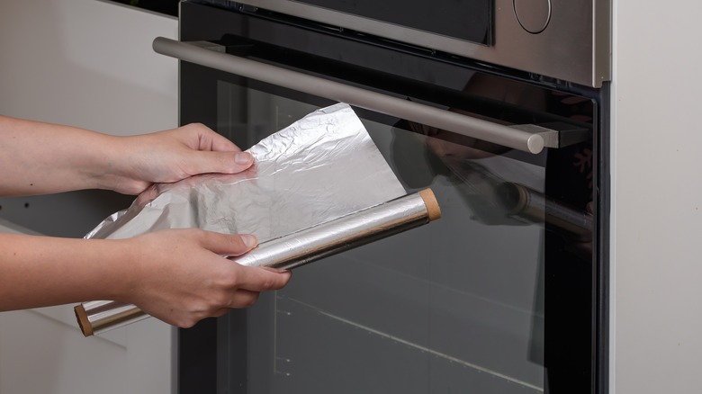 pies spilling over in an oven