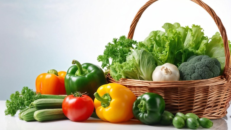 basket of vegetables