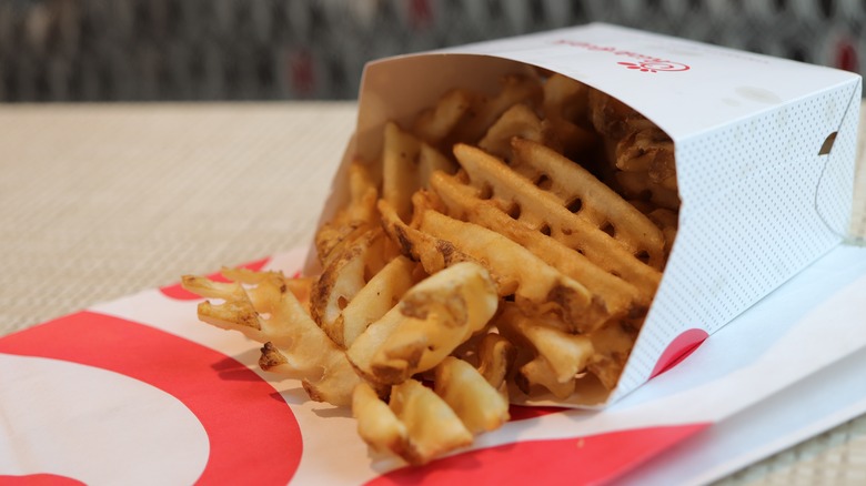 Waffle fries from Chick-fil-A