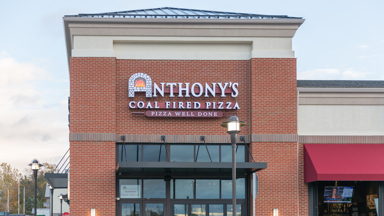 Exterior of Anthony's Coal-Fired Pizza