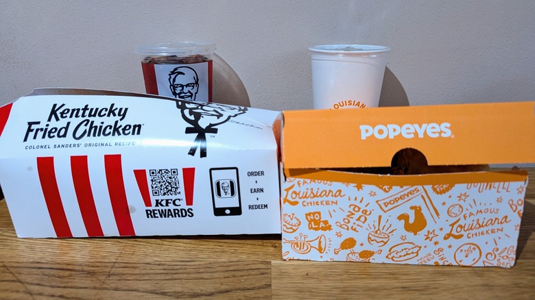 popeyes and kfc box meals