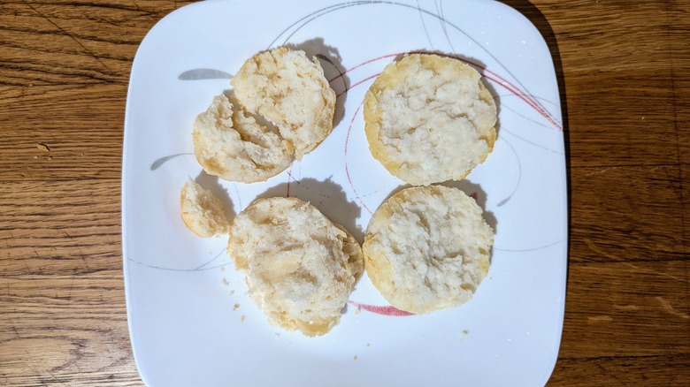 biscuits on a plate