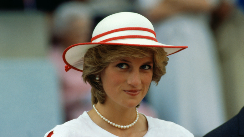 Princess Diana at royal event