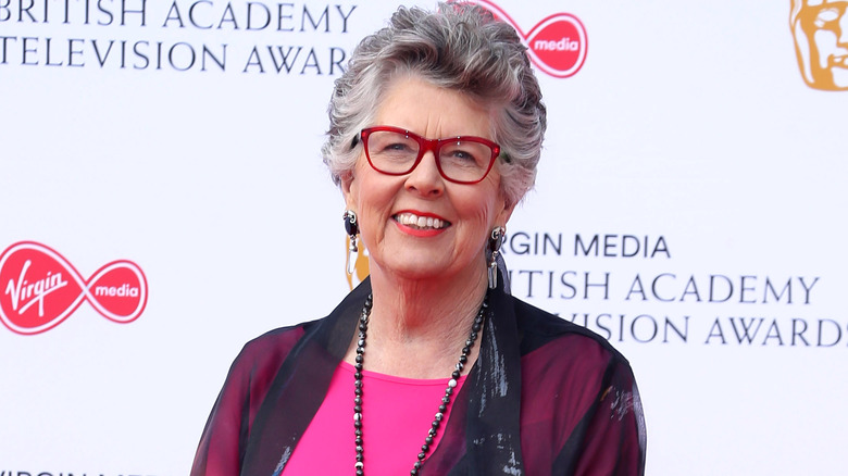 Prue Leith on red carpet