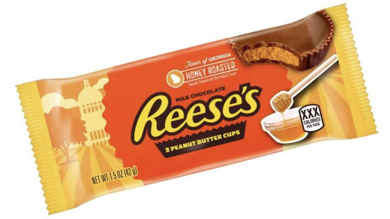 Reese's Flavor of Georgia Honey Roasted Peanut Butter Cups wrapper