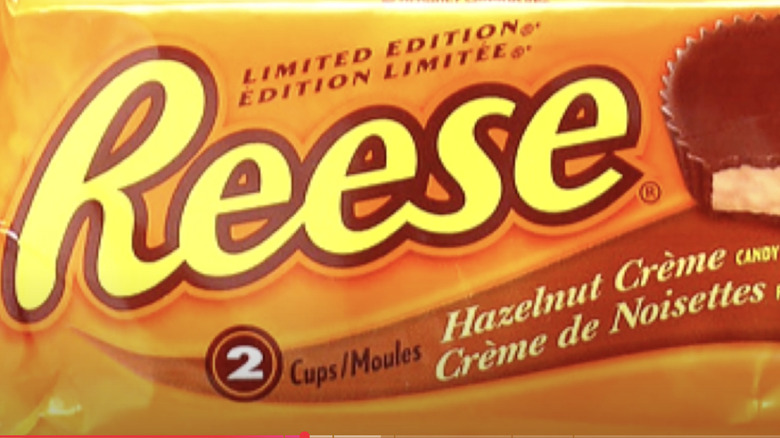 Reese's Hazelnut Creme Cups wrapper