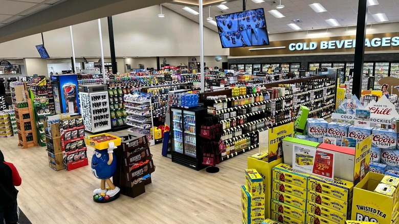 Town Pump store interior