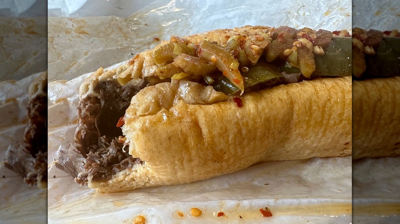 Al's #1 Italian Beef sandwich