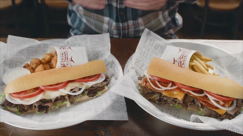 Food at Cousins Subs