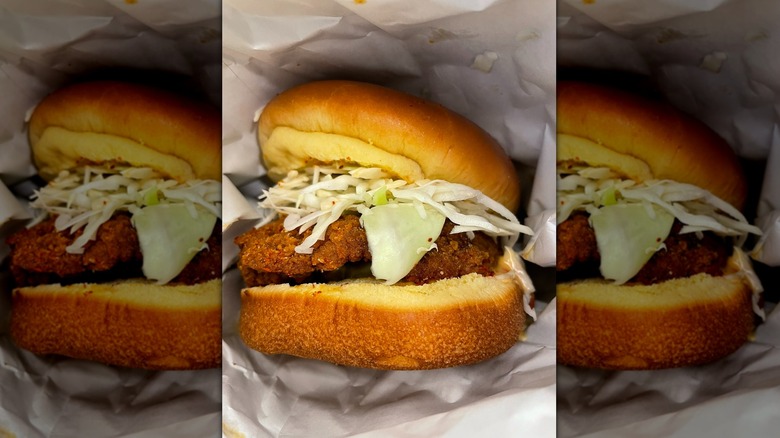 Fuku's chicken sandwich