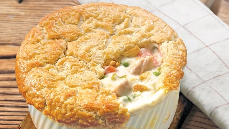 Chicken pot pie from Marie Callender's