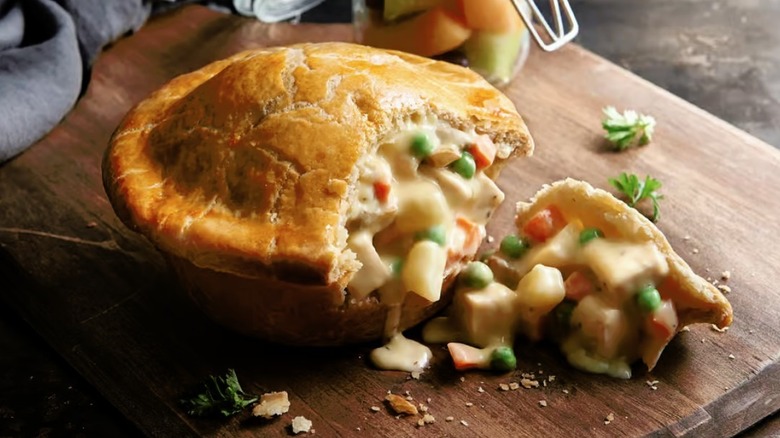 Chicken pot pie from Claim Jumper