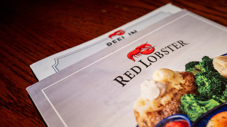 Red Lobster menus