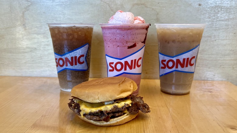 Sonic's Winter 2024 menu