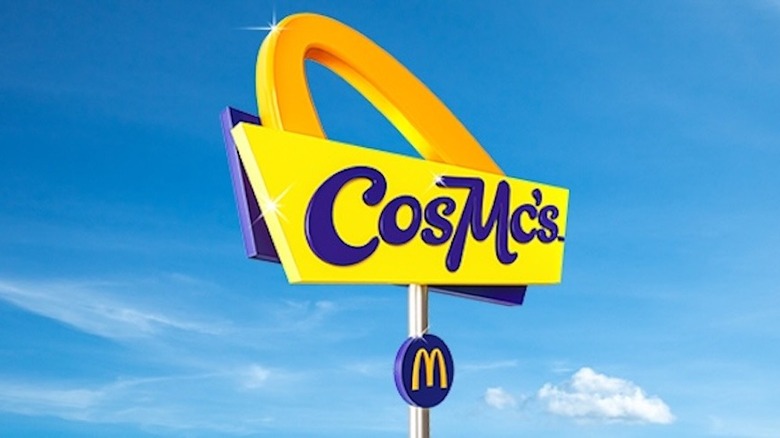 CosMc's restaurant sign