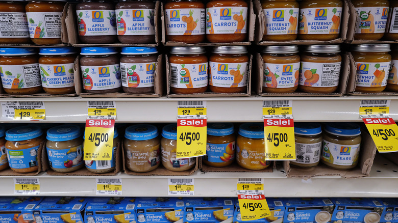 baby food on sale for $5