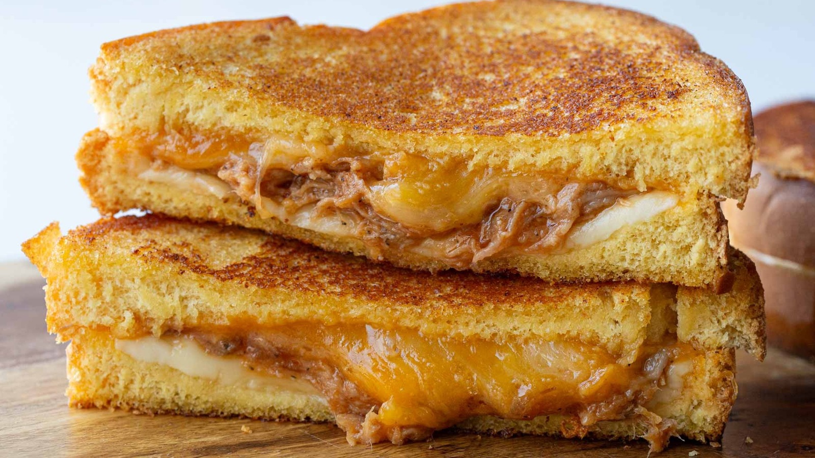 Smoky Pulled Pork Grilled Cheese Recipe