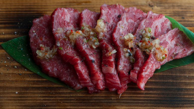 Grade A Wagyu beef