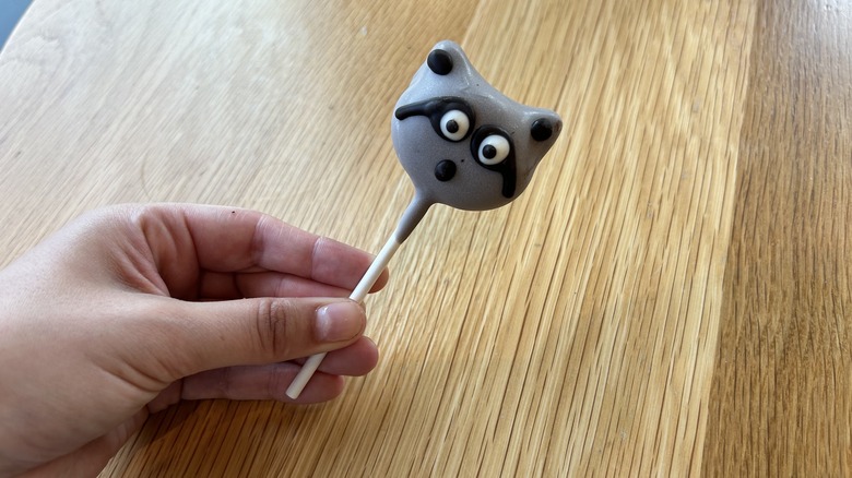 Starbucks Raccoon cake pop