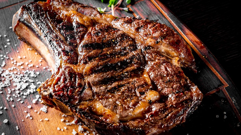 bone-in ribeye steak