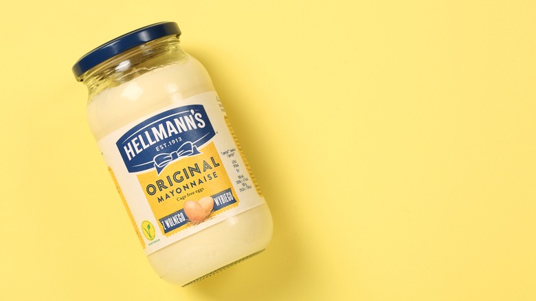 jar of mayonnaise