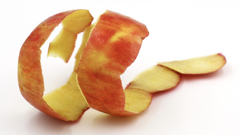 whole apple peel