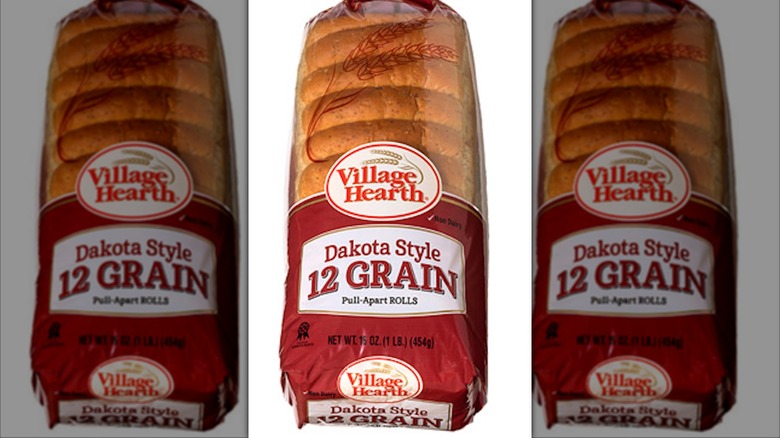 Package of Country Hearth Dakota Style 12-Grain Dinner Rolls