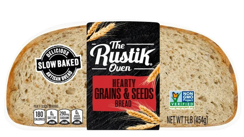 Package of Rustik Oven Hearty Grains & Seeds