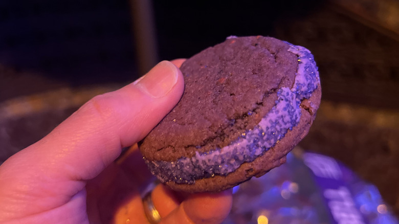 Ube Strawberry Cookie