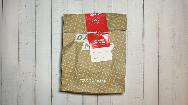 DoorDash DashMart bag