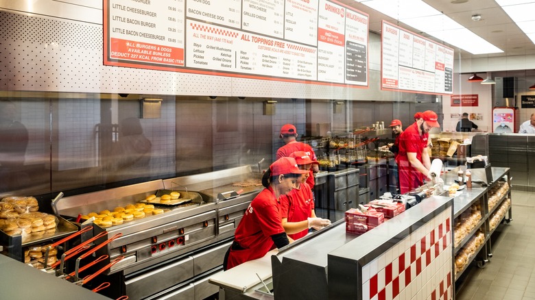 employees working at Five Guys