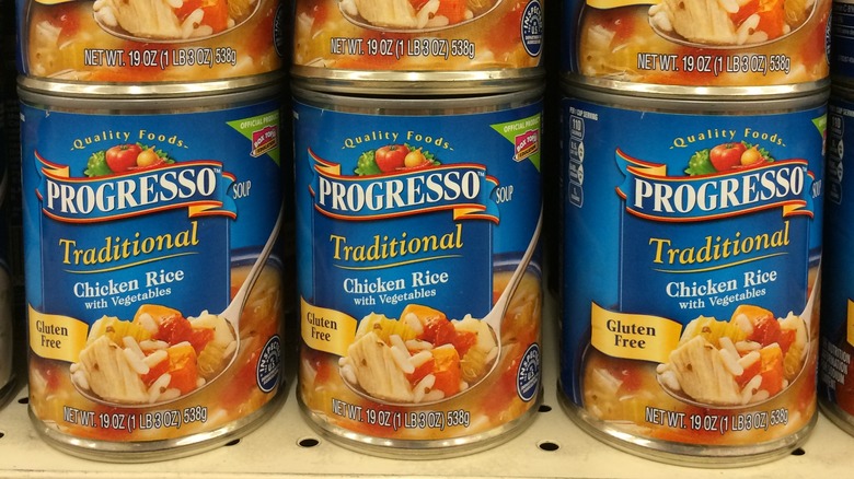 Progresso chicken and rice soup