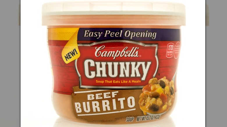 Campbell's burrito soup