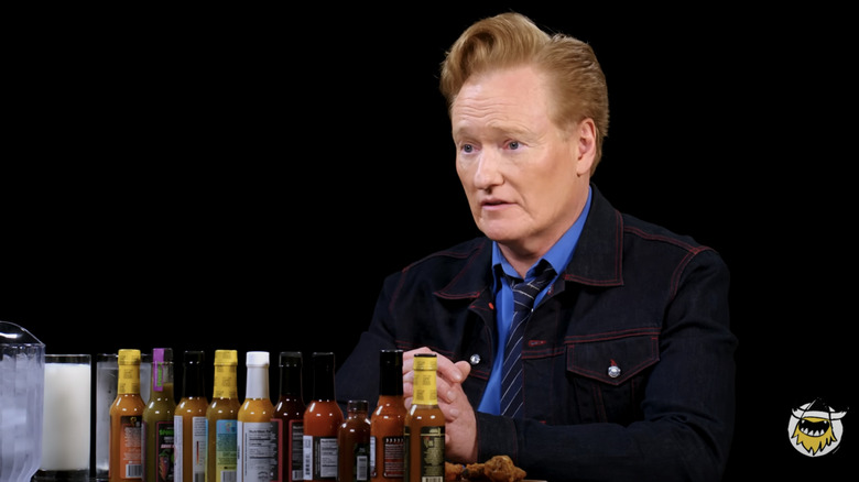 Conan O'Brien on Hot Ones