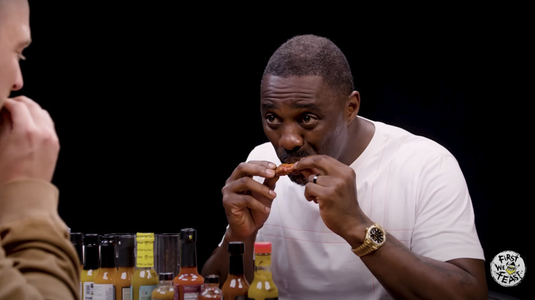 Idris Elba on Hot Ones