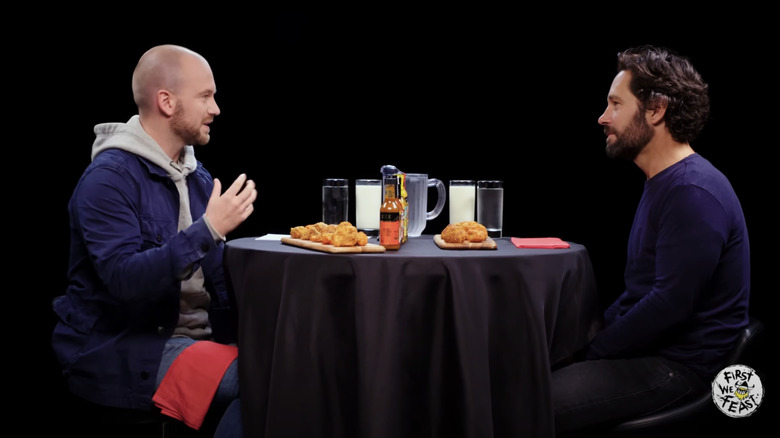 Paul Rudd on Hot Ones