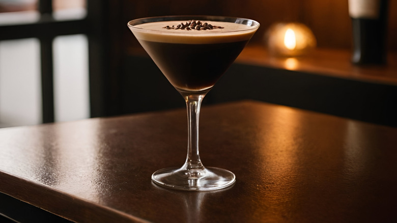 A photo of an espresso martini