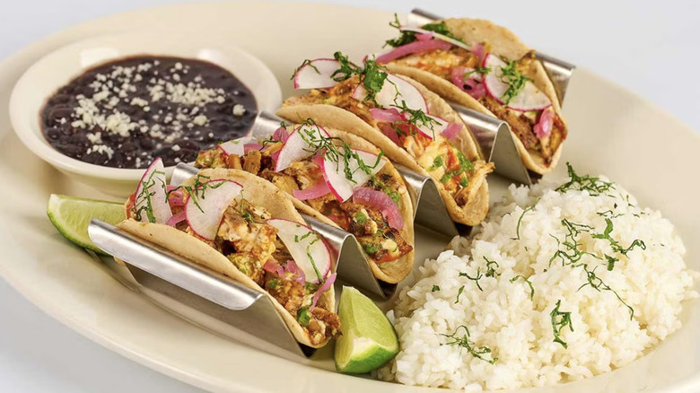 Baja chicken tacos Cheesecake Factory