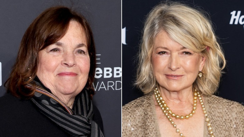 Ina Garten and Martha Stewart