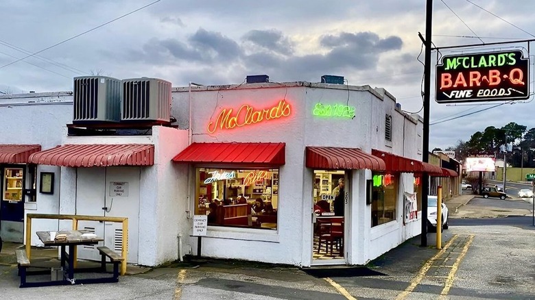 McClard's Bar-B-Q exterior