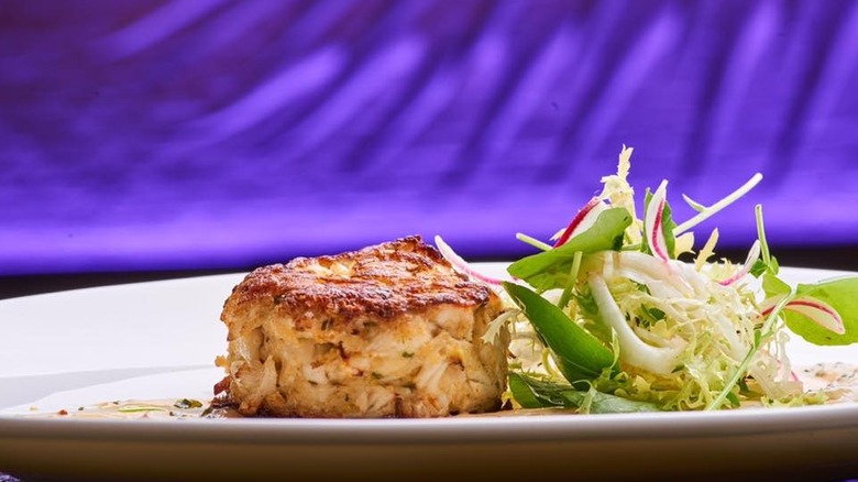 STK Steakhouse's crab cake