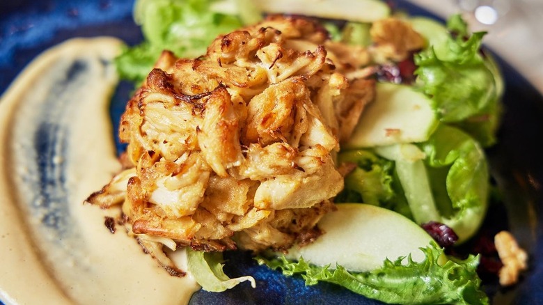 Legal Sea Foods signature crab cake