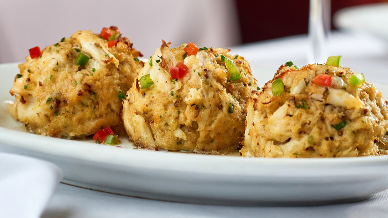 Ruth's Chris Steak House's sizzling crab cakes