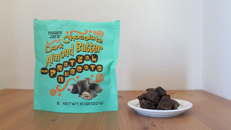 Trader Joe's Almond butter pretzel nuggets