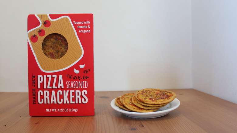 Trader Joe's Pizza Seasoned Crackers