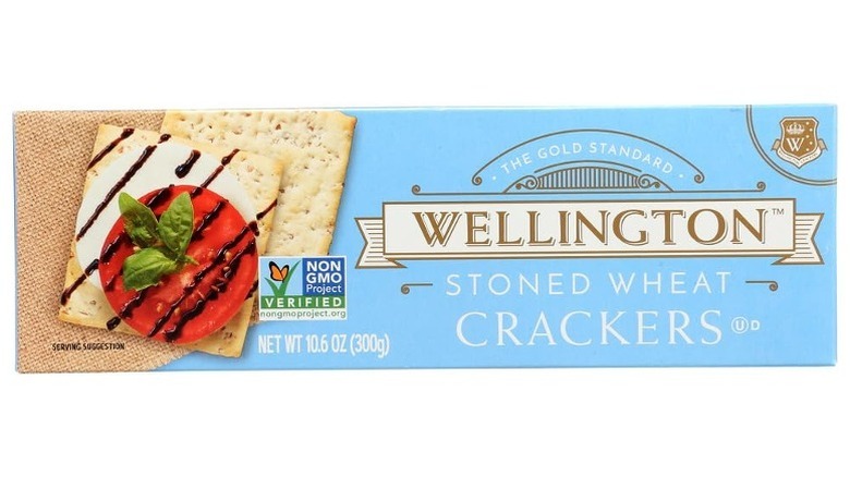 box of Wellington crackers