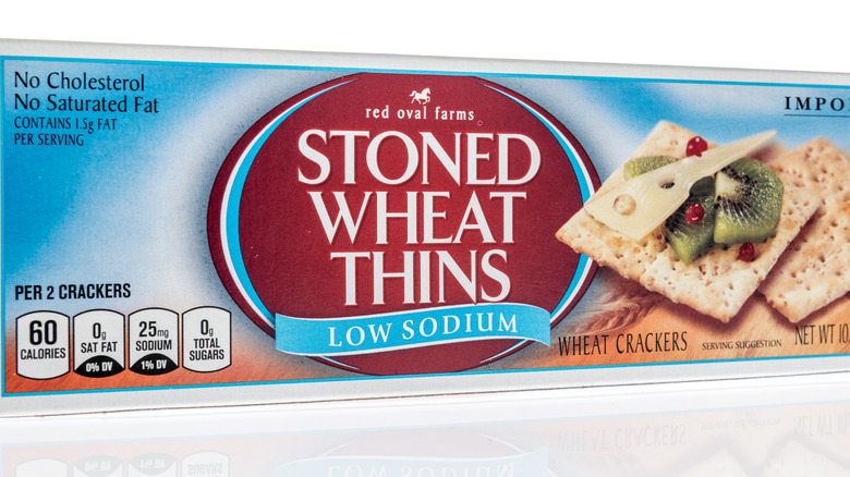 Red Oval Farms wheat crackers