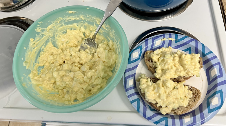 American egg salad