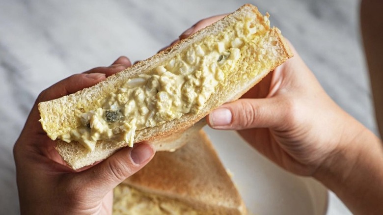 French egg salad